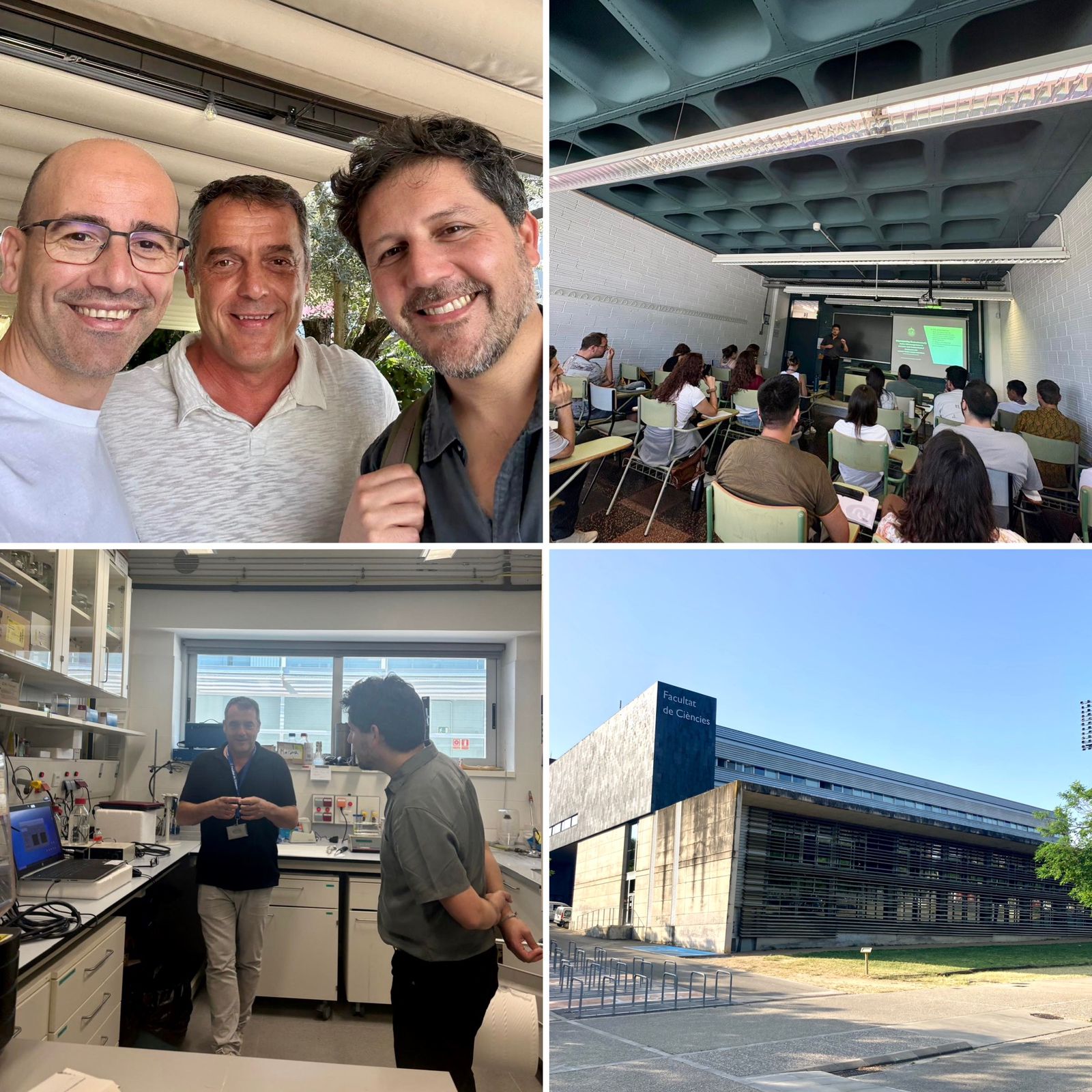 Visita de Cooperación Internacional Universidad de Girona, España.