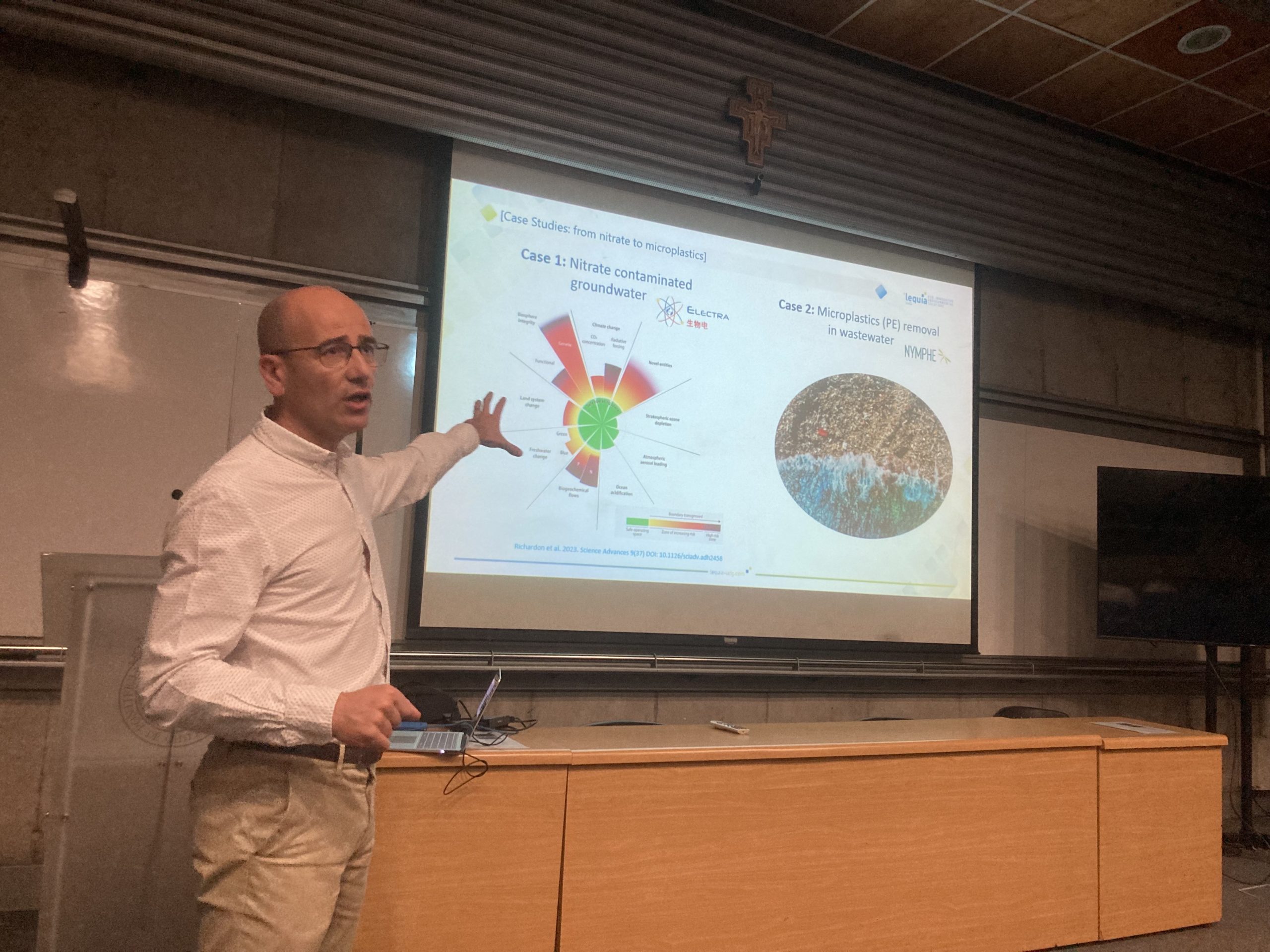 Visita Profesor Sebastià Puig Visita Profesor Sebastià Puig